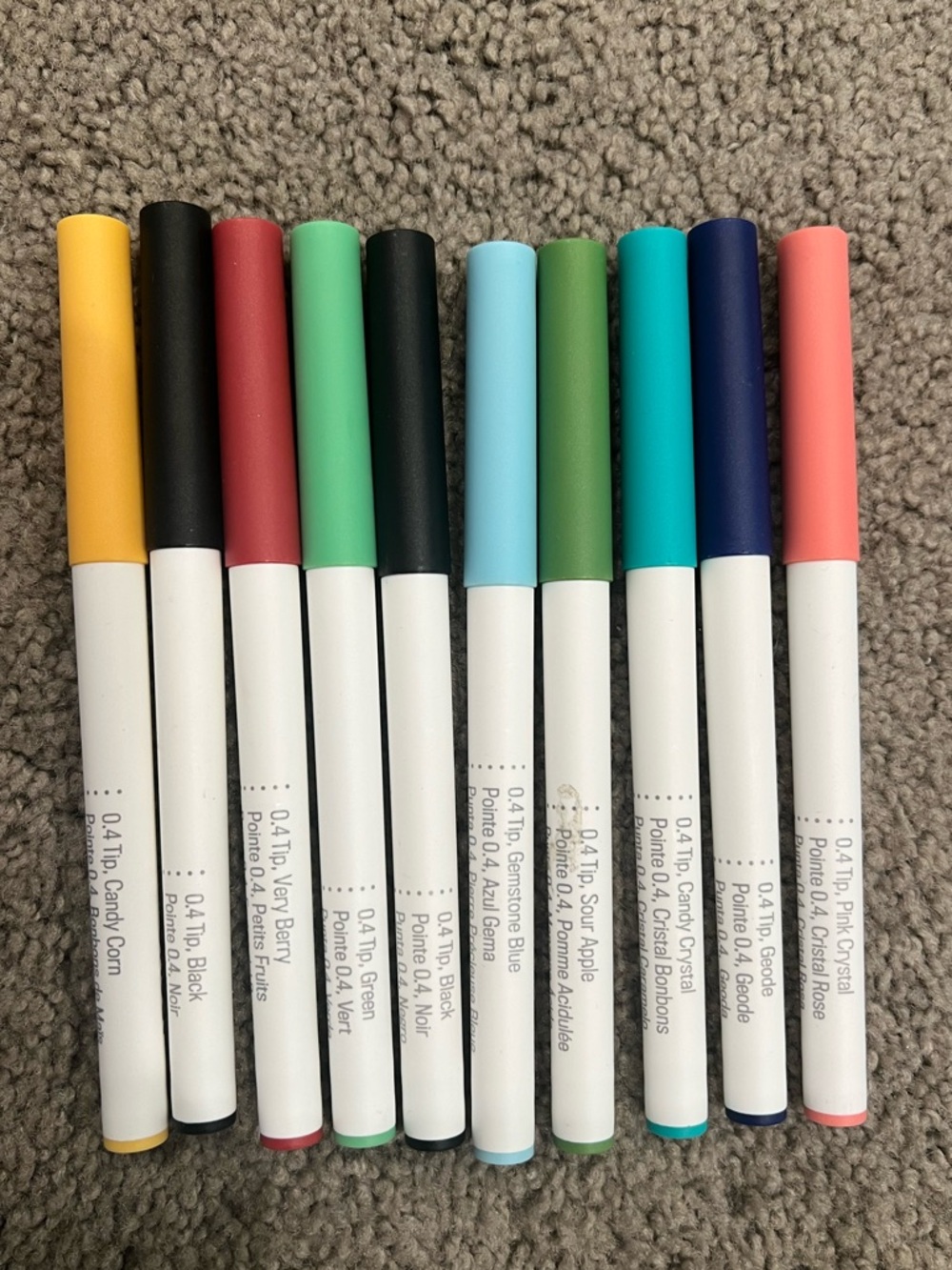 Set of 10 Cricut Pens